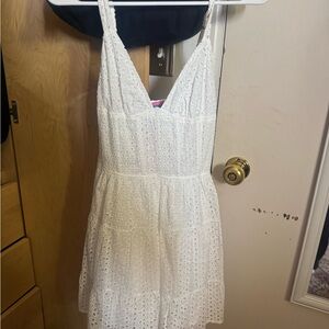White Eyelet Sundress